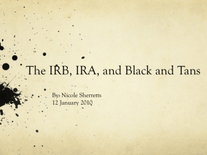 The IRA, IRB, and Black and Tans