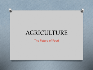 Agriculture Part 1