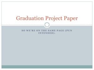 Graduation Project Paper