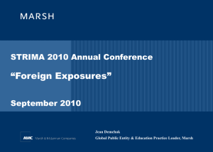 Foreign Exposures - Demchak - State Risk and Insurance