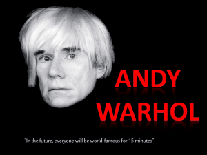 Andy Warhol PowerPoint