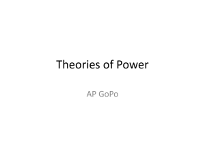 Theories of Power