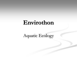 Envirothon: Aquatic Ecology