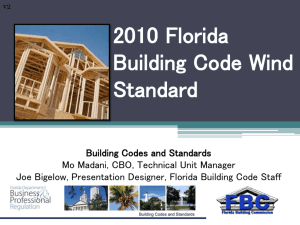 State Product Approval and the Florida Building Code