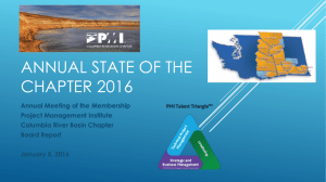 PMI Columbia River Basin Chapter