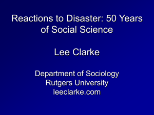 Clarke - American Sociological Association