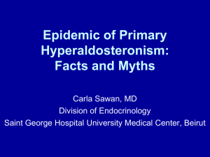 Epidemic of Primary Hyperaldosteronism