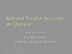 National Transfer Accounts: An Overview