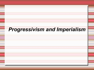 Progressivism and Imperialism