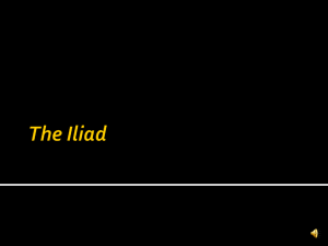 The Iliad - Mrs. Sullivan
