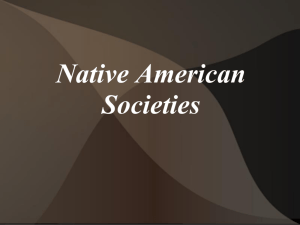 Lesson 03- Pre-Contact native cultures