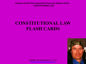 constitutional law - law academic support