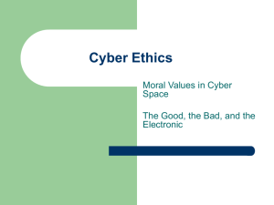 Cyber Ethics