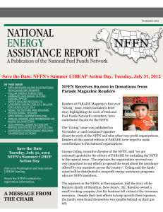 Save the Date: NFFN's Summer LIHEAP Action Day, Tuesday, July