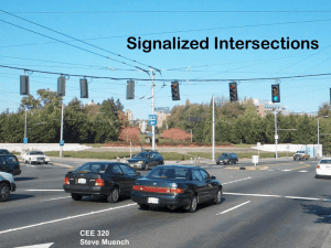 Signalized Intersect..