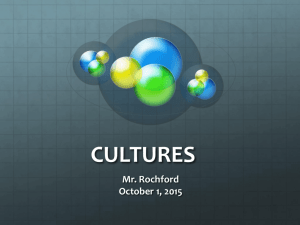 cultures - Demarest School