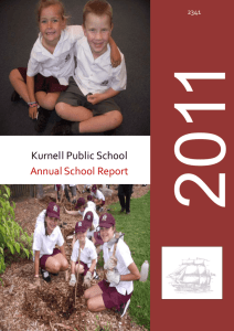 2011 Annual School Report
