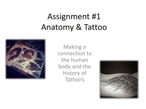Anatomy &Tattoo History (Slideshow)