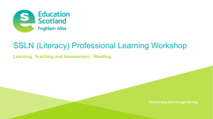 Reading - Education Scotland