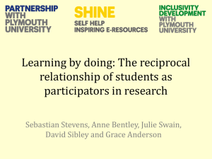 Learning by doing: The reciprocal relationship of