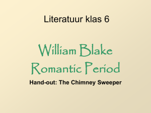Romantic poetry: William Blake