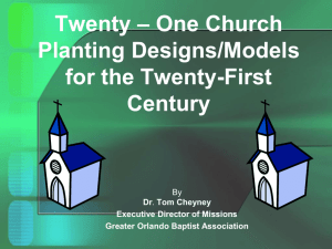 Relational-based Church Planting