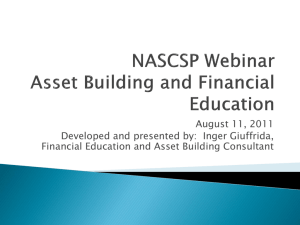 Making the Case for Financial Education: The Macro