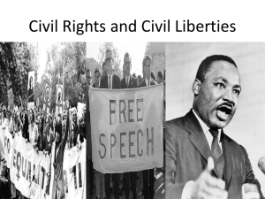 Civil Rights and Civil Liberties - Windsor C