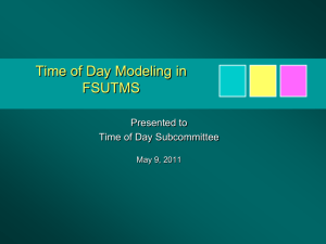 Time of Day Modeling presented by Heinrich McBean