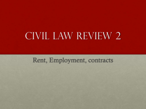 Civil Law review 2