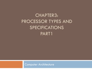 Ch3-Processor Types and Specifications_Part1