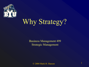 What is Strategy 499 04
