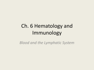 Hematology and Immunology