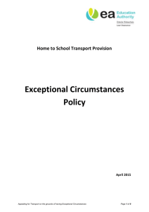 EA Exceptional Circumstances Policy docx 103KB