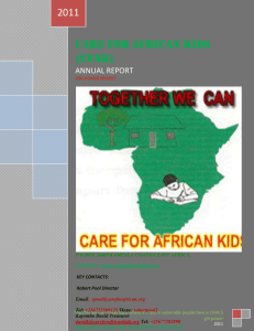 care for african kids (cfak)