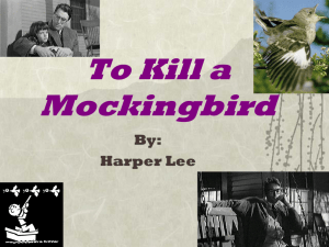 2014 TKAM and Harper Lee Intro PowerPoint