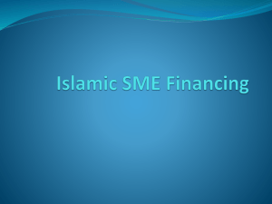 Islamic SMEs Part I - State Bank of Pakistan