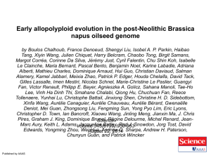 Early allopolyploid evolution in the post