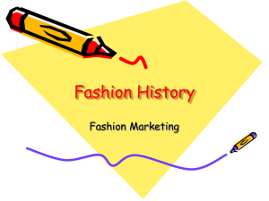 Fashion History - MsCourtneyCarter