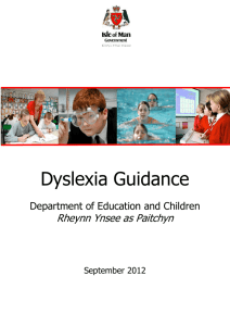 Dyslexia Guidance Final
