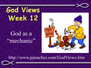 God Views Week 12