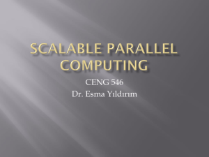 Scalable Parallel ComputIng