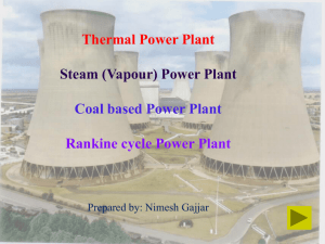 Steam (Thermal) Power Plant