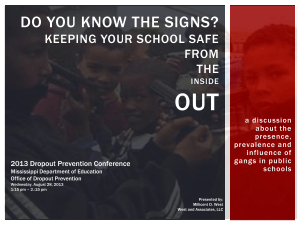 Do you know the signs? Keeping your school safe from the inside out