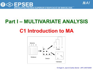 P1-1: Intro Multivariate