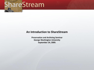 ShareStream Platform