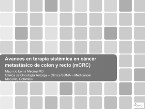 mCRC - Oncología Clínica / Hematología