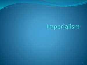 Imperialism - Moore Public Schools