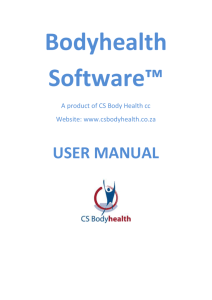 Bodyhealth Software