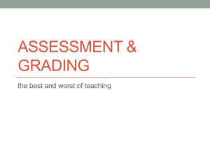 Assessment & Grading